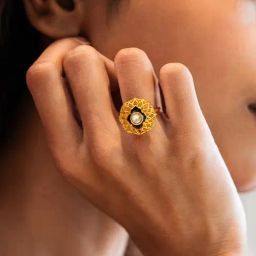 Shaya 92.5 Sterling Silver Queen of Solutions Ring for Women-image-59