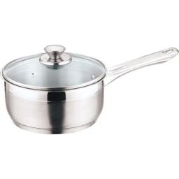 Vinod Stainless Steel 180 mm Sauce Pan with Lid (2300 ml) - Set of 1-image-3