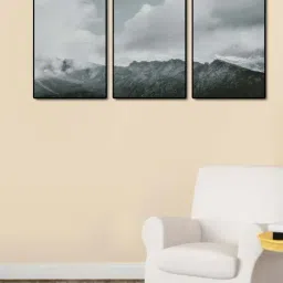 999store Grey Printed Cycle Paintings - Set of 3-20