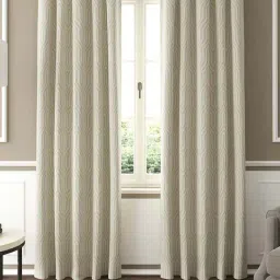 GM Beige Polyester Curtain - Set of 2-11
