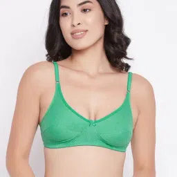 Clovia Green Non Wired Non Padded Full Coverage Bra-11