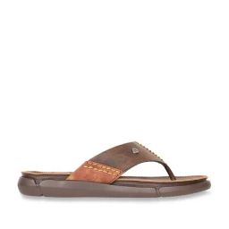 Carlton London Men's Brown Thong Sandals-image-79
