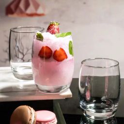 Goodhomes Transparent Glass Everyday Glasses - Set of 6 (385ml)-image-107