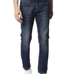 Basics Blue Skinny Fit Jeans-image-45
