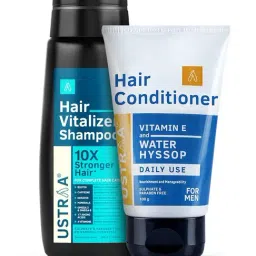 Ustraa Hair Vitalizer Shampoo & Daily Use Hair Conditioner-12