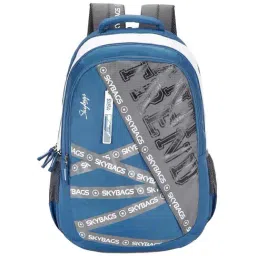 Skybags 30 Ltrs Blue Medium Backpack-27