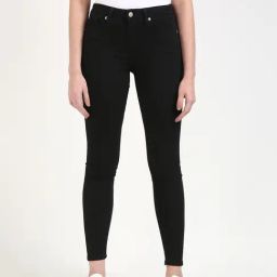 TOMMY HILFIGER Black Cotton Solid Jeans-picture-25