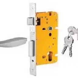 Dorset 60 mm Lever Handle Lock Set with Both Side Key Cylinder Patina ML ZA OR-36