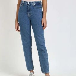 Calvin Klein Jeans STONE MID BLUE Solid Jeans-image-38