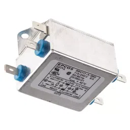 Epcos B84111A Series Flange Mount EMC Filter 1 Phase 6 Amp Current Rating 250 V AC/DC 45 mm Length, B84111A0000B060 (Pack of 32)-4