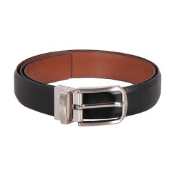 Hidesign Black & Tan Leather Reversible Belt-image-67