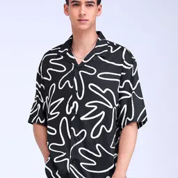 Flying Machine Men Opaque Printed Casual Shirt-image-78