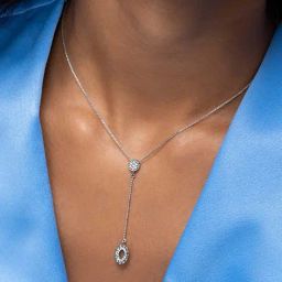 Shaya 92.5 Sterling Silver Happy as a Clam Necklace for Women-image-45