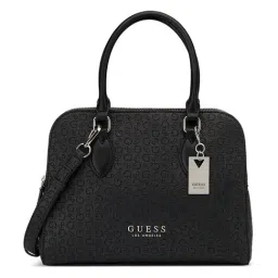 Guess Black Cordyn Logo Satchel-picture-15