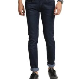 Turtle Denim Blue Narrow Fit Jeans-picture-48