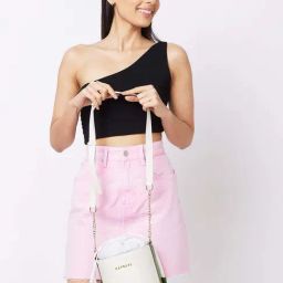 Caprese LIZZY Cream Solid Medium Sling Handbag-image-76