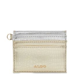 Aldo Silver & Gold Solid Wallet For Women-29