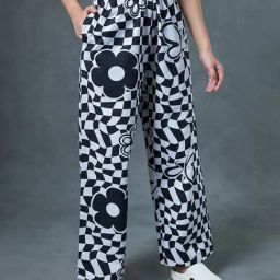 Bewakoof White Printed Cotton Pyjamas-picture-18