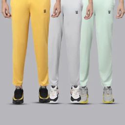 Vimal Jonney Multicolor Regular Fit Lounge Pants - Pack of 3-image-84