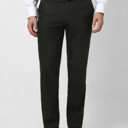 Van Heusen Black Slim Fit Trousers-picture-32