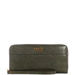 GUESS Olive Animal Effect Zip Around Wallet-image-75