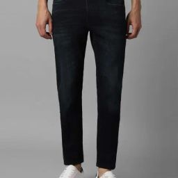 Louis Philippe Black Regular Fit Jeans-picture-40