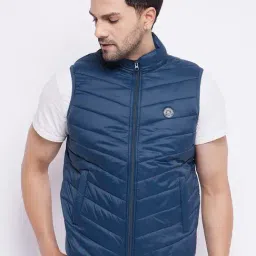 Duke Denim Slim Fit Quilted Jacket-image-99