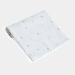 MiArcus Multicolor 105 GSM Cotton Printed Muslin Wrap For Baby Boys & Girls-image-89