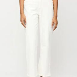 Pepe Jeans White Cotton High Rise Jeans-image-109
