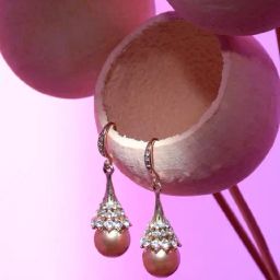 Sohi Silver Plated Designer Stone Casual Drop Earring For Women-image-15