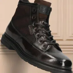 Bugatti Men's Abel Brown Derby Boots-image-97
