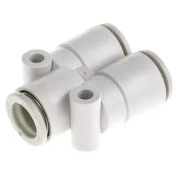 SMC Union Y Fitting Tube Size 10 mm and 3 Connections, KQ2U10-00A-48