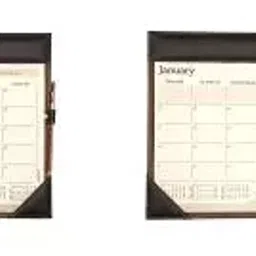 Sukeshcraft at-A-Glance Monthly Desk Pad Calendar 2021 (19x13-inch,Combo) Brown-image-52