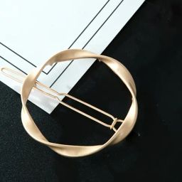 Peora Gold-Plated Round Hair Pin-picture-16