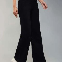 Dolce Crudo Black Relaxed Fit Jeans-image-79