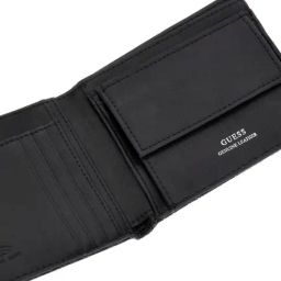 Guess Coal & Black Madrid Color Block Bi-Fold Wallet image 3