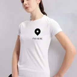 SZN Women Typography Printed T-shirt-picture-29