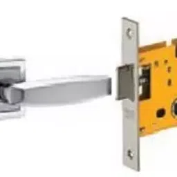 Dorset Silver Chrome Lever Handle Lock Set with Mortise Latch ML BA OR-13