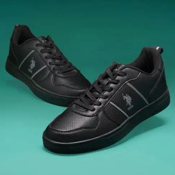 U.S. Polo Assn. Men's Reggie Black Casual Sneakers-image-9