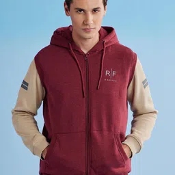 Red Flame Men Hooded Sweatshirt-image-10