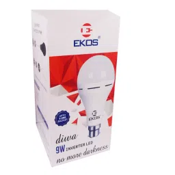 EKOS Diva 9W B22 Cool Day Light White Inverter LED Bulb EKDCF09-19