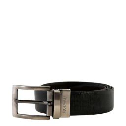 REDVALE Black & Brown Reversible Belt for Men-22
