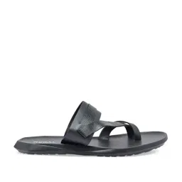 Regal Men's Black Toe Ring Sandals-image-35