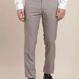 Turtle Men Tailored Slim Fit Formal Trousers-image-25