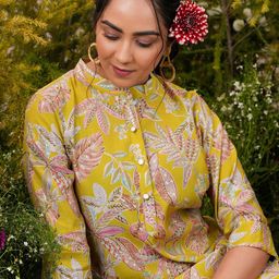 Libas Floral Printed Kurti-image-42