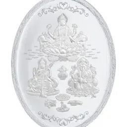 Sri Jagdamba Pearls Gsl Oval 999 Silver 5gm Silver Coin-image-98