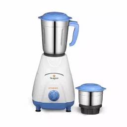 Stargaze 500 W Striker Mixer Grinder with 2 Jars White/Blue-picture-6