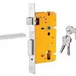 Dorset 70 mm Lever Handle Lock Set with Both Side Key Cylinder Patina ML CO OR-47