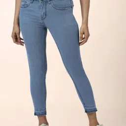 People by Pantaloons Blue Mid Rise Jeans-image-46