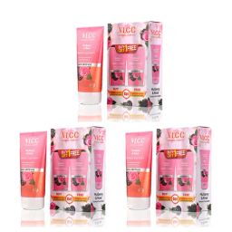 VLCC Skin Defense Mulberry & Rose Face Wash Buy 1 Get 1 Free - Pack of 3-12